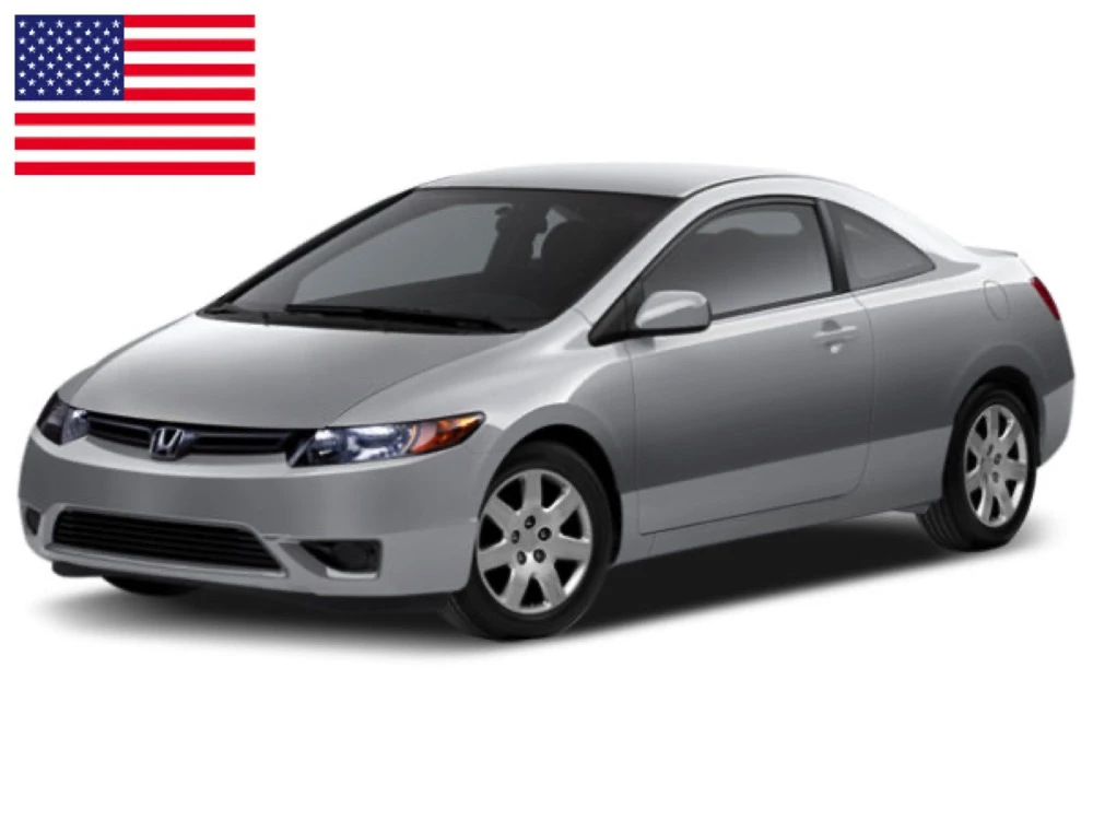 Wycieraczki Honda Civic 8 USA coupe 2006–2012 coupe