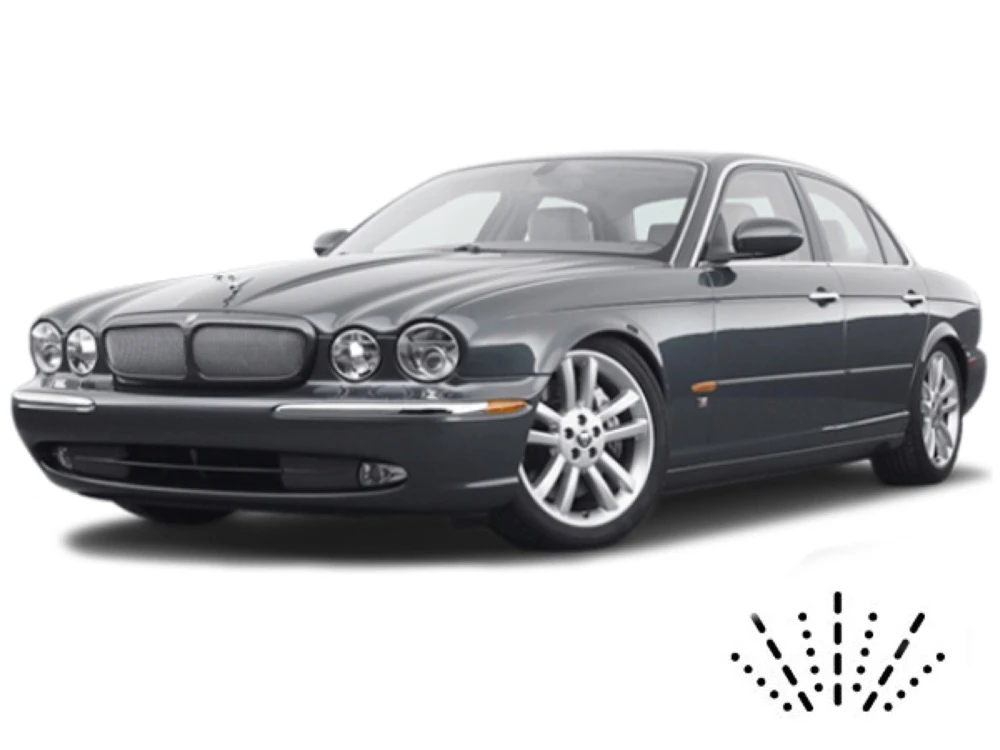 Jaguar XJ X350 sedan with built-in washer 2003–2009