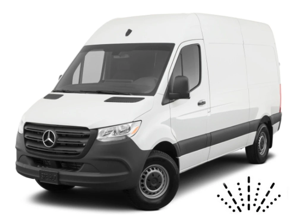 Wycieraczki Mercedes Sprinter 2018–2026 W907 | W910 van | with built-in washer