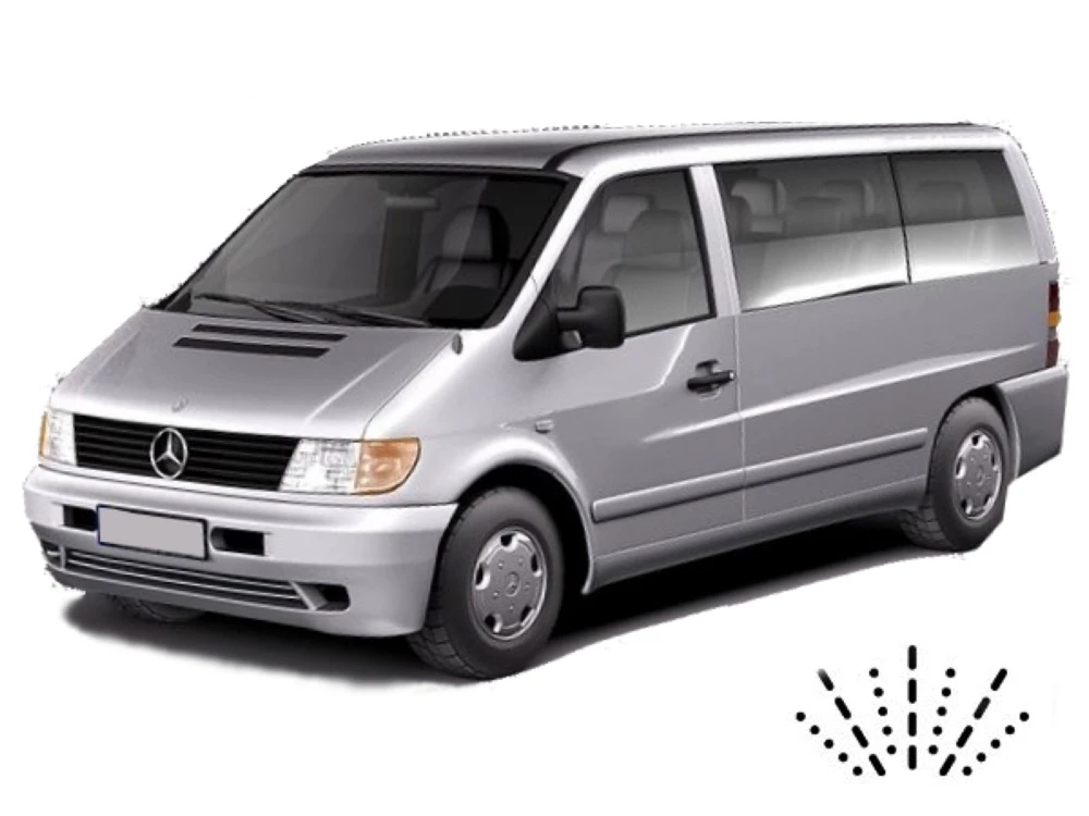 Wycieraczki Mercedes V-Klasse 1995–2003 W638 MPV