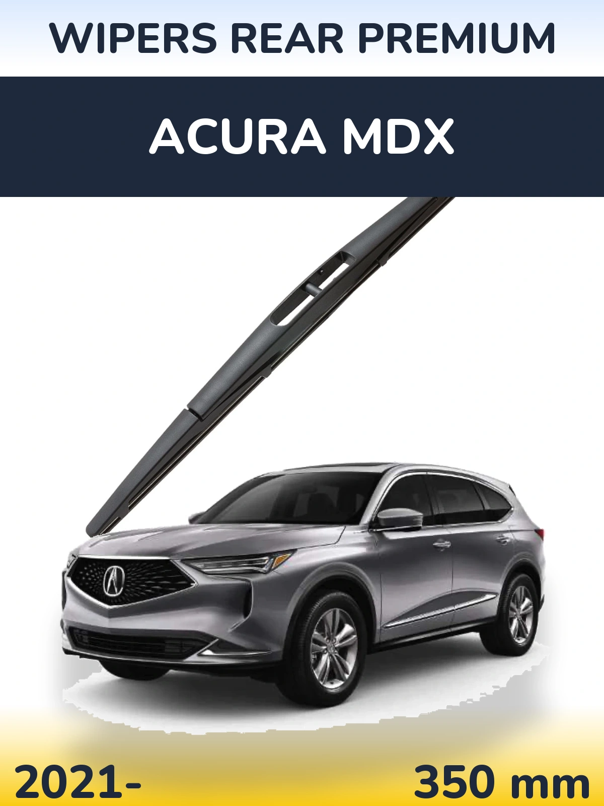 Rear wiper blade WIPERS REAR PREMIUM 350 mm for Acura MDX 2021-2026