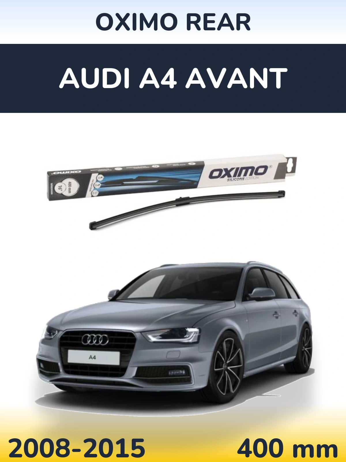 Задня щітка Oximo Rear 400 мм для Audi A4 Avant 2008-2015