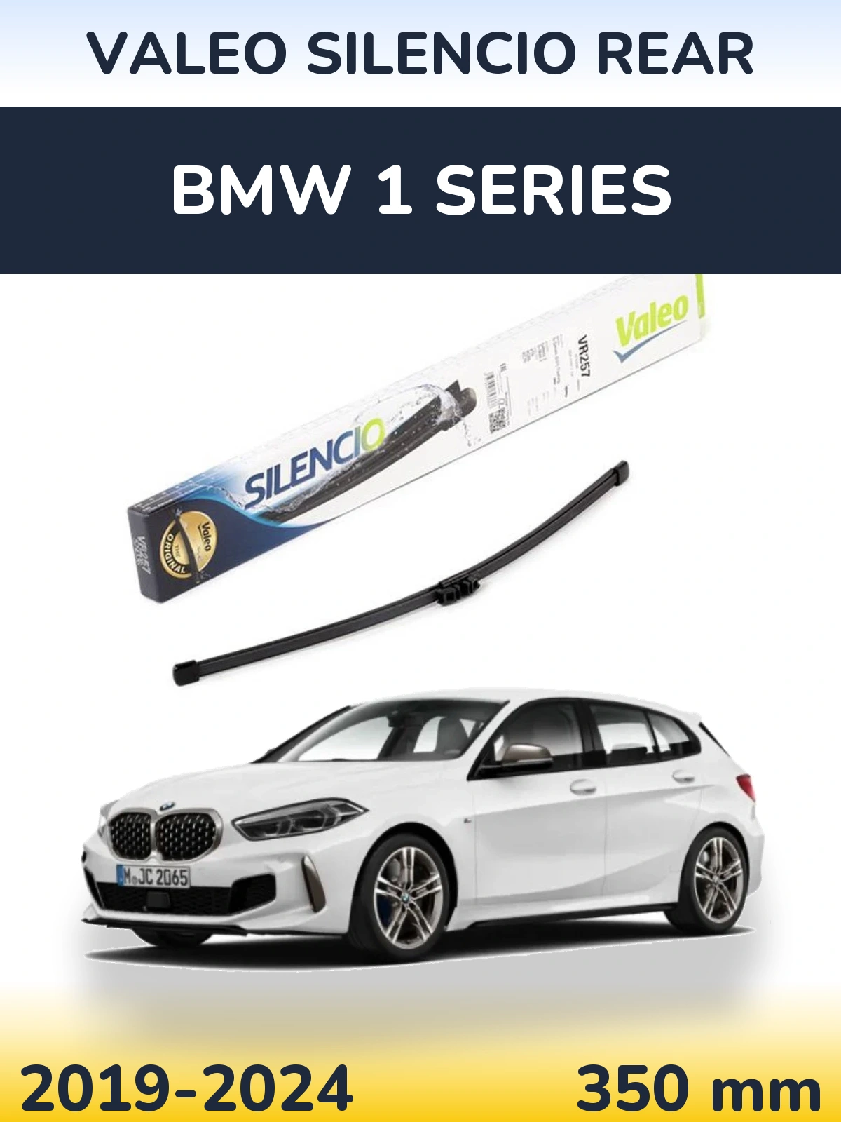Задний дворник Valeo Silencio Rear 350 мм для BMW 1 Series 2019-2024