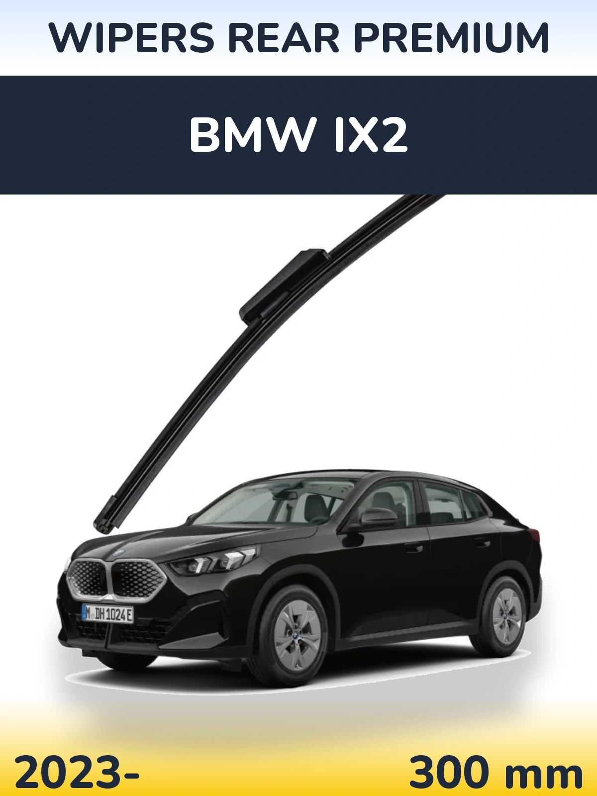 Rear wiper blade WIPERS REAR PREMIUM 300 mm for BMW iX2 2023-2026