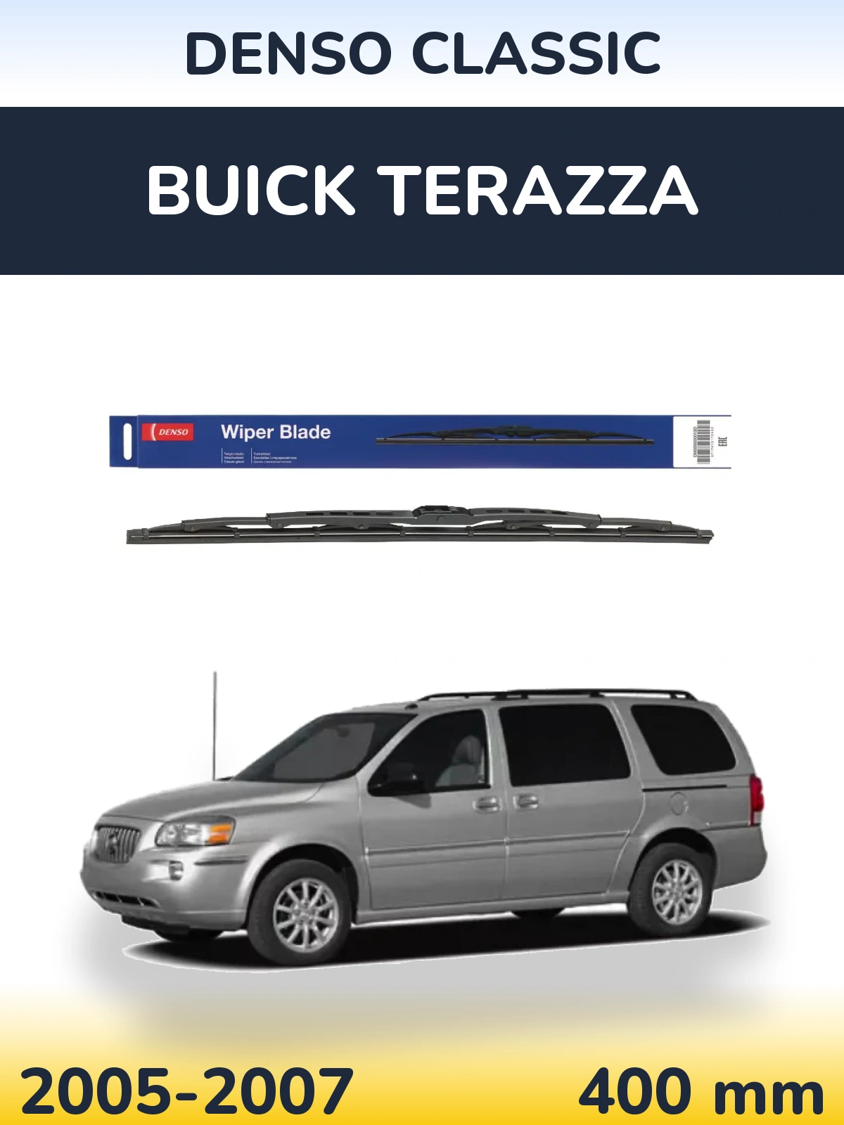 Задний дворник Denso Classic 400 мм для Buick Terazza 2005-2007
