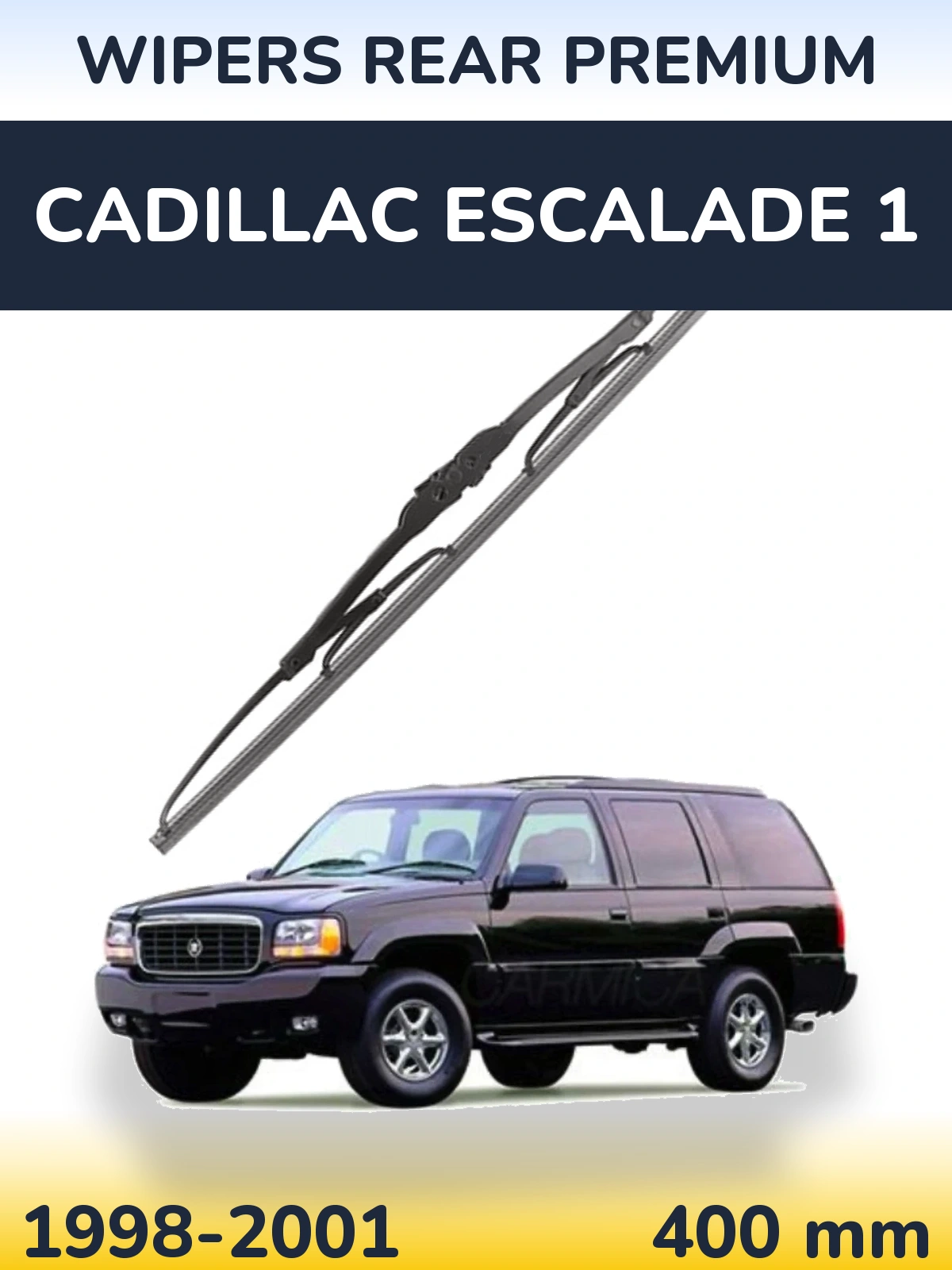 Rear wiper blade WIPERS REAR PREMIUM 400 mm for Cadillac Escalade 1 1998-2001