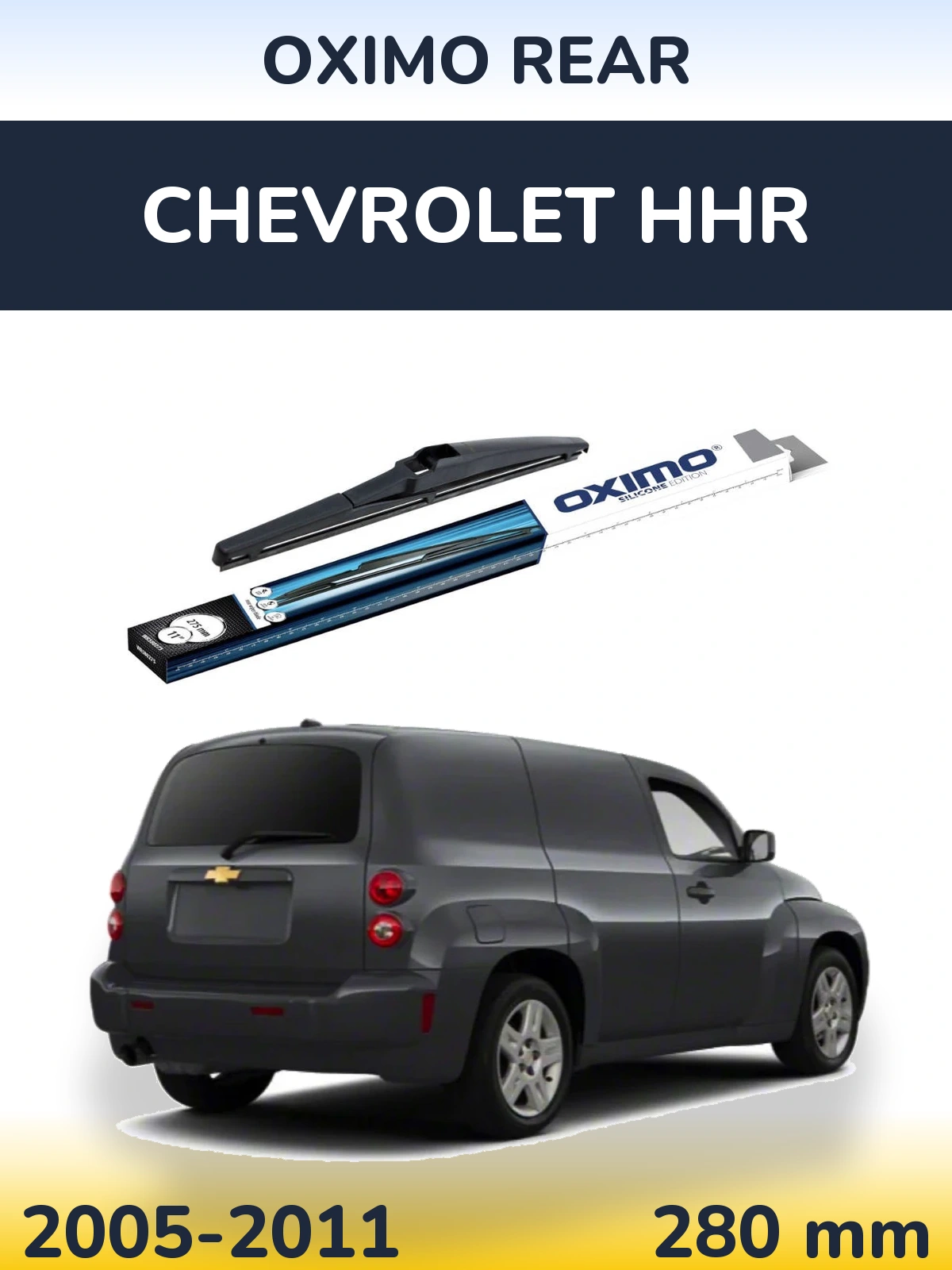 Rear wiper blade Oximo Rear 280 mm for Chevrolet HHR 2005-2011
