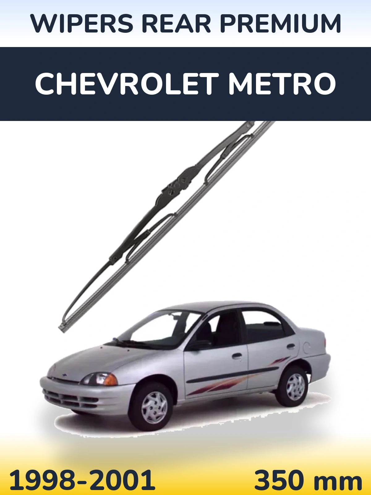 Задня щітка WIPERS REAR PREMIUM 350 мм для Chevrolet Metro 1998-2001