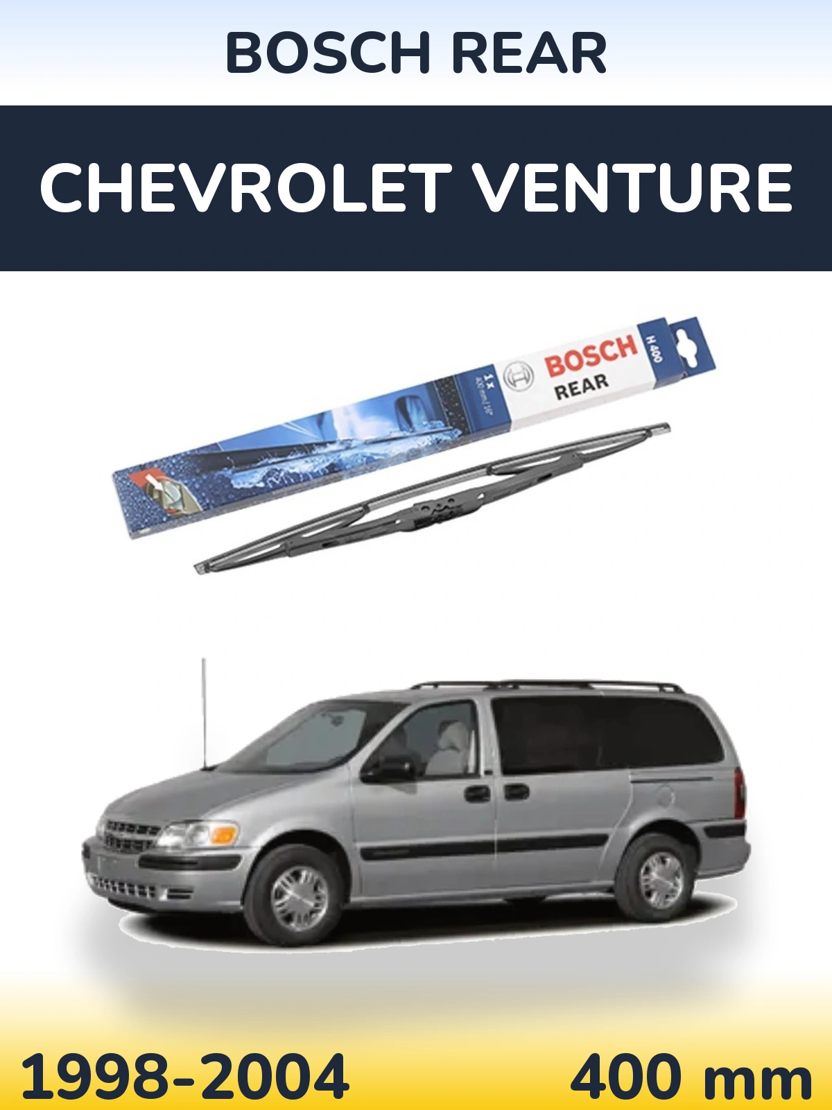 Задний дворник BOSCH Rear 400 мм для Chevrolet Venture 1998-2004