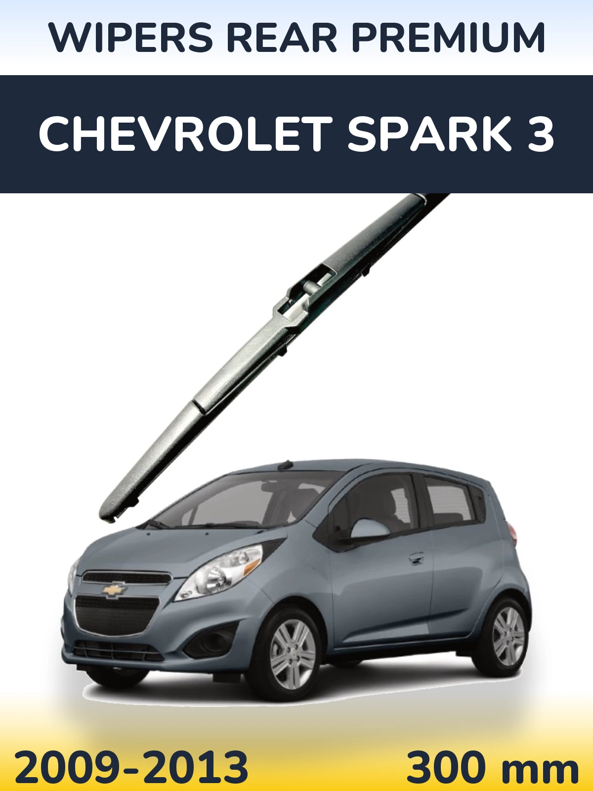 Rear wiper blade WIPERS REAR PREMIUM 300 mm for Chevrolet Spark 3 2009-2013