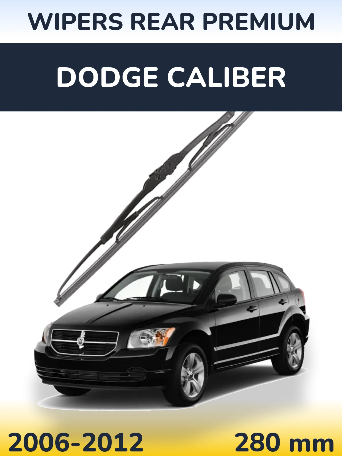 Задня щітка WIPERS REAR PREMIUM 280 мм для Dodge Caliber 2006-2012