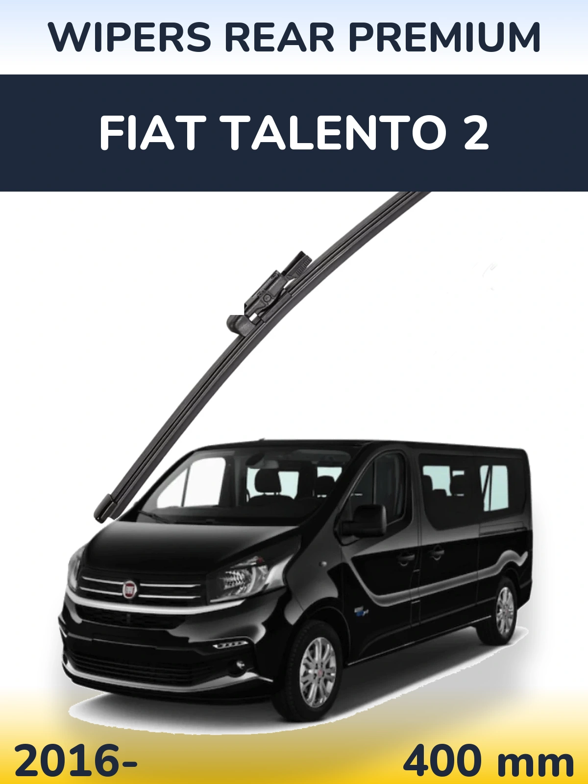 Задня щітка WIPERS REAR PREMIUM 400 мм для Fiat Talento 2 2016-2026