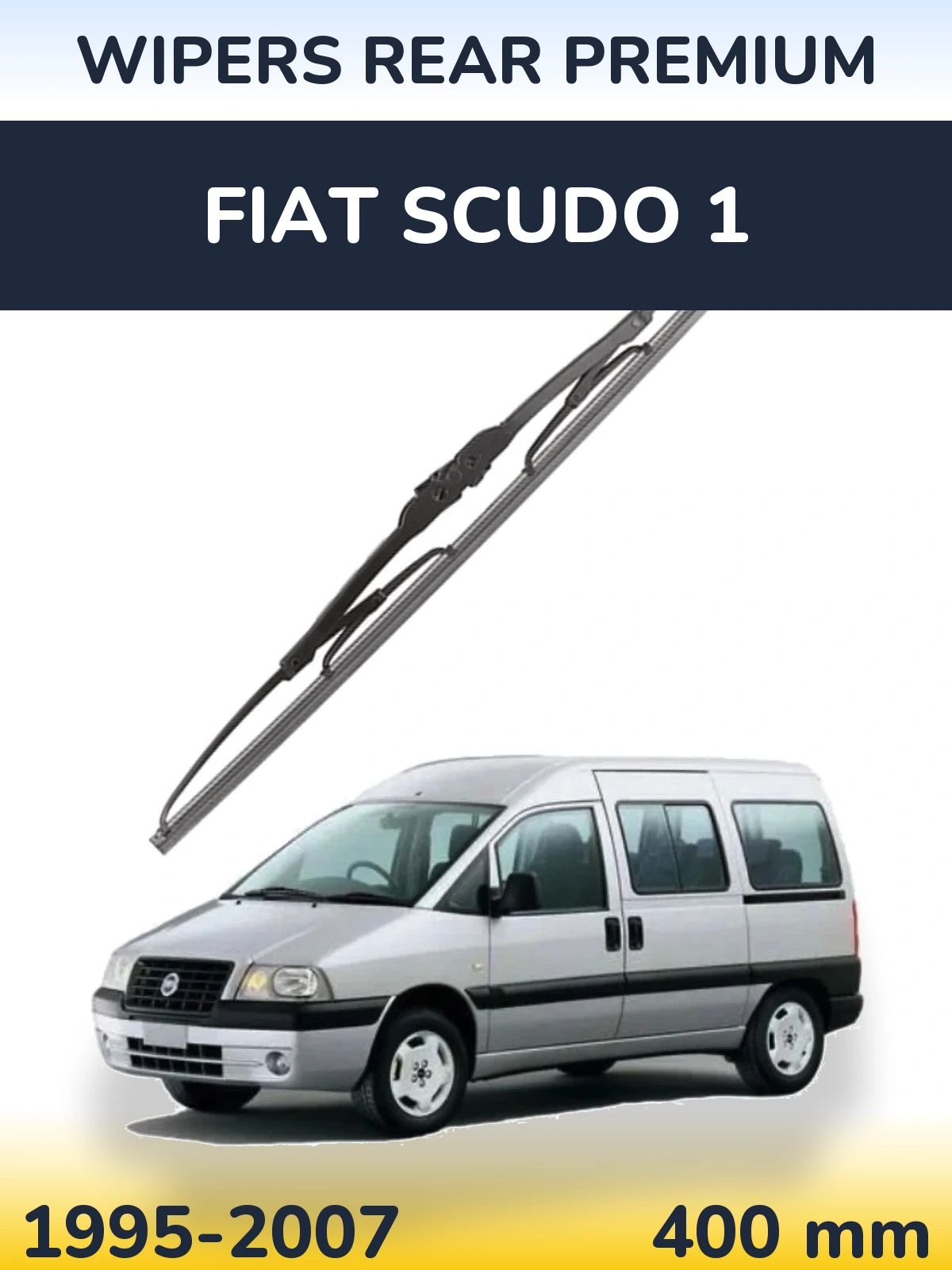 Задний дворник WIPERS REAR PREMIUM 400 мм для Fiat Scudo 1 1995-2007