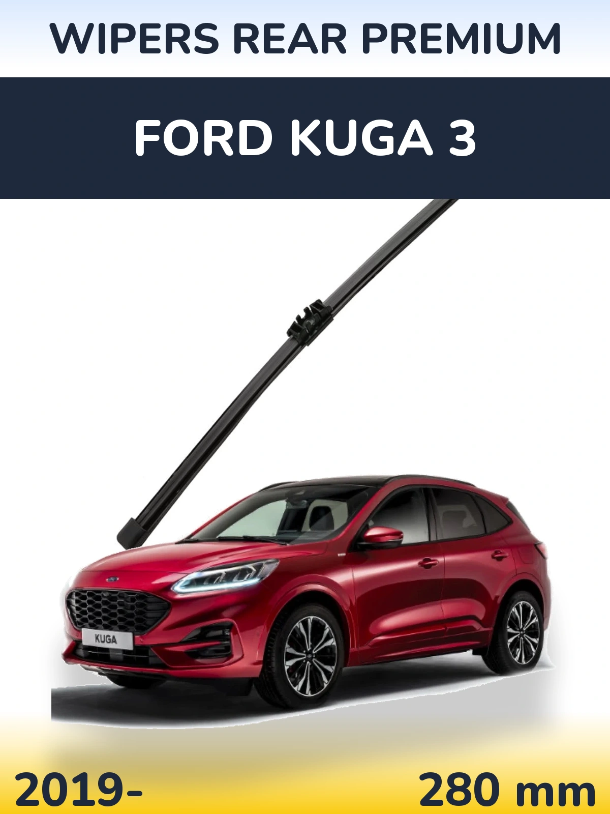 Задня щітка WIPERS REAR PREMIUM 280 мм для Ford Kuga 3 2019-2026