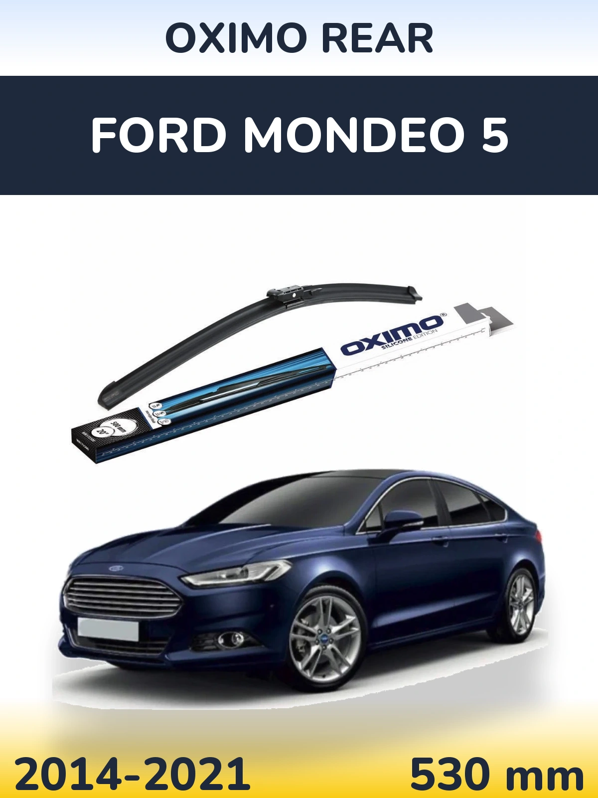 Задня щітка Oximo Rear 500 мм для Ford Mondeo 5 2014-2021