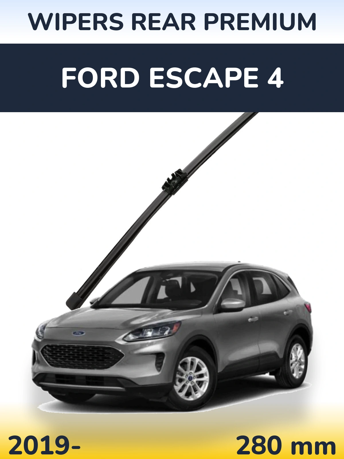 Rear wiper blade WIPERS REAR PREMIUM 280 mm for Ford Escape 4 2019-2026