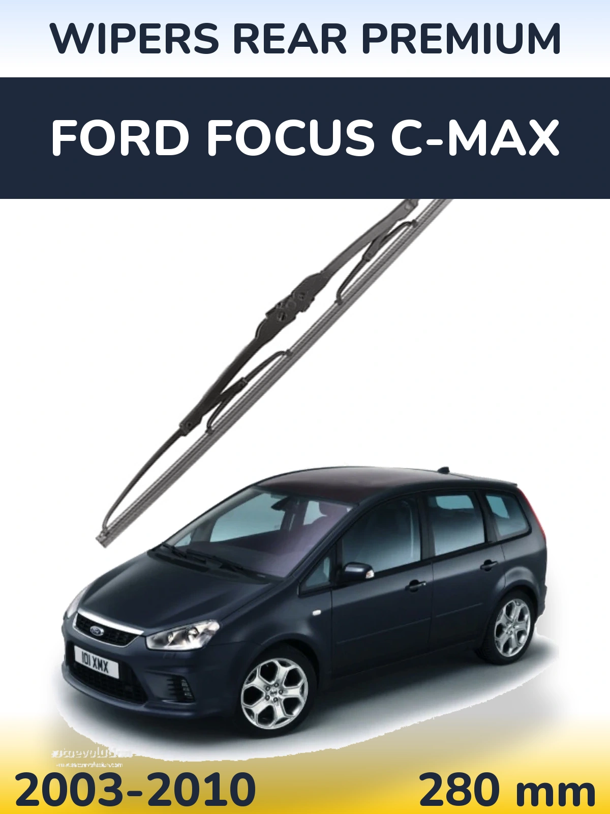 Задний дворник WIPERS REAR PREMIUM 280 мм для Ford Focus C-MAX 2003-2010
