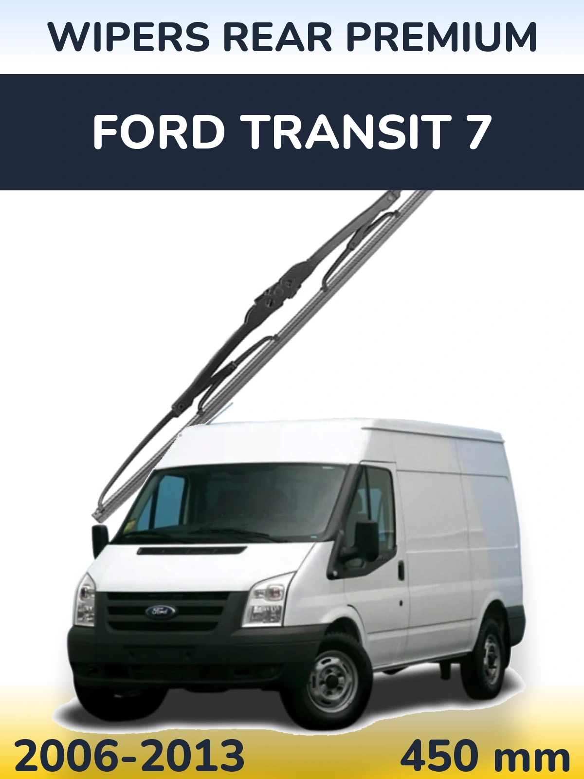 Задня щітка WIPERS REAR PREMIUM 450 мм для Ford Transit 7 2006-2013