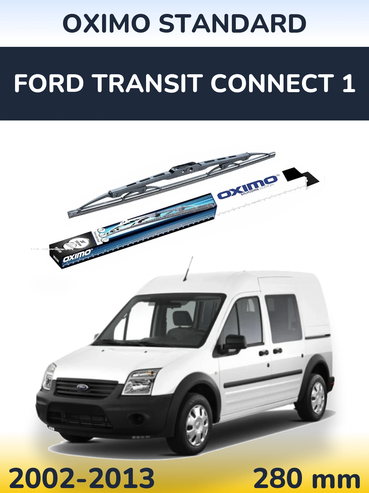 Rear wiper blade Oximo Standard 275 mm for Ford Transit Connect 1 2002-2013