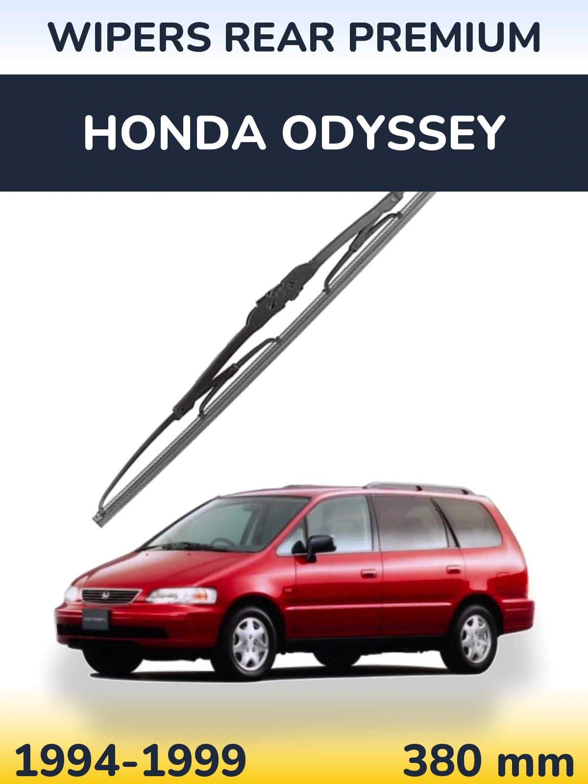 Задний дворник WIPERS REAR PREMIUM 380 мм для Honda Odyssey 1994-1999