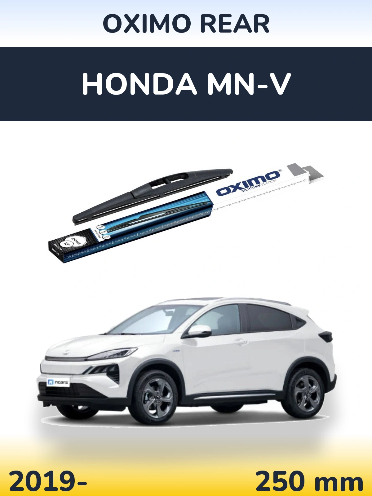 Задний дворник Oximo Rear 250 мм для Honda MN-V 2019-2026