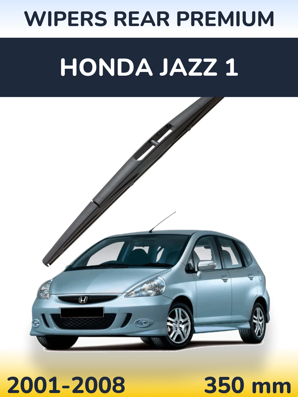 Rear wiper blade WIPERS REAR PREMIUM 350 mm for Honda Jazz 1 2001-2008