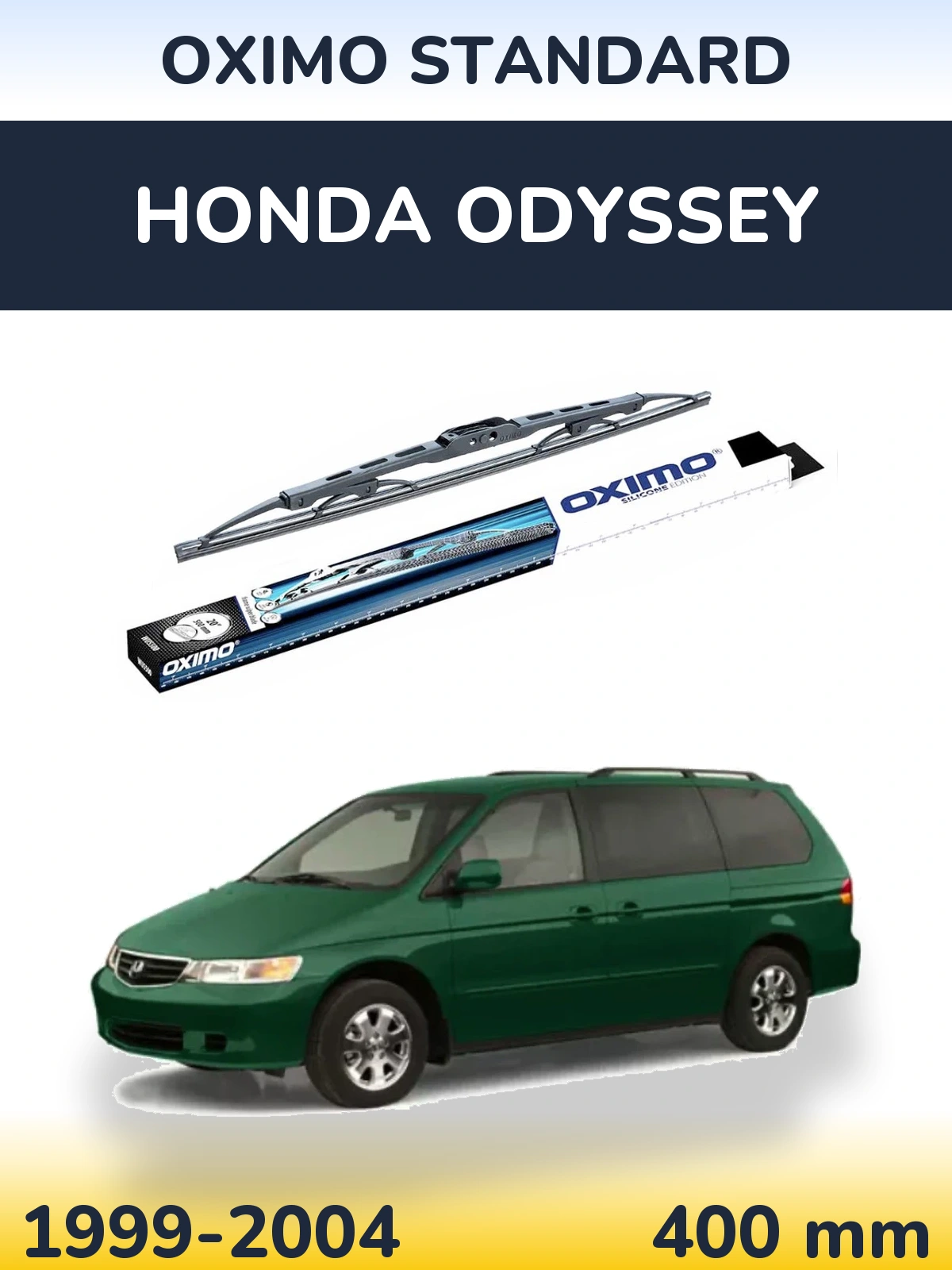Rear wiper blade Oximo Standard 400 mm for Honda Odyssey 1999-2004