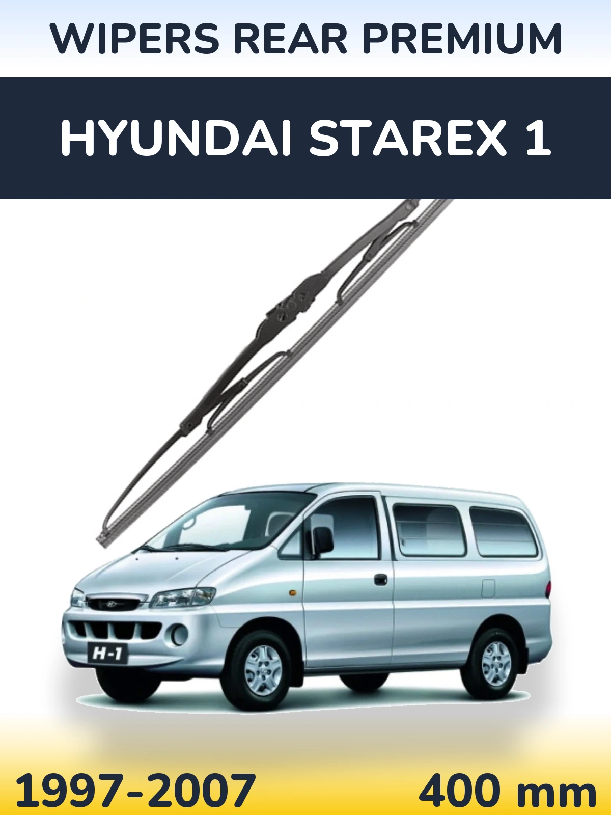 Задня щітка WIPERS REAR PREMIUM 400 мм для Hyundai Starex 1 1997-2007