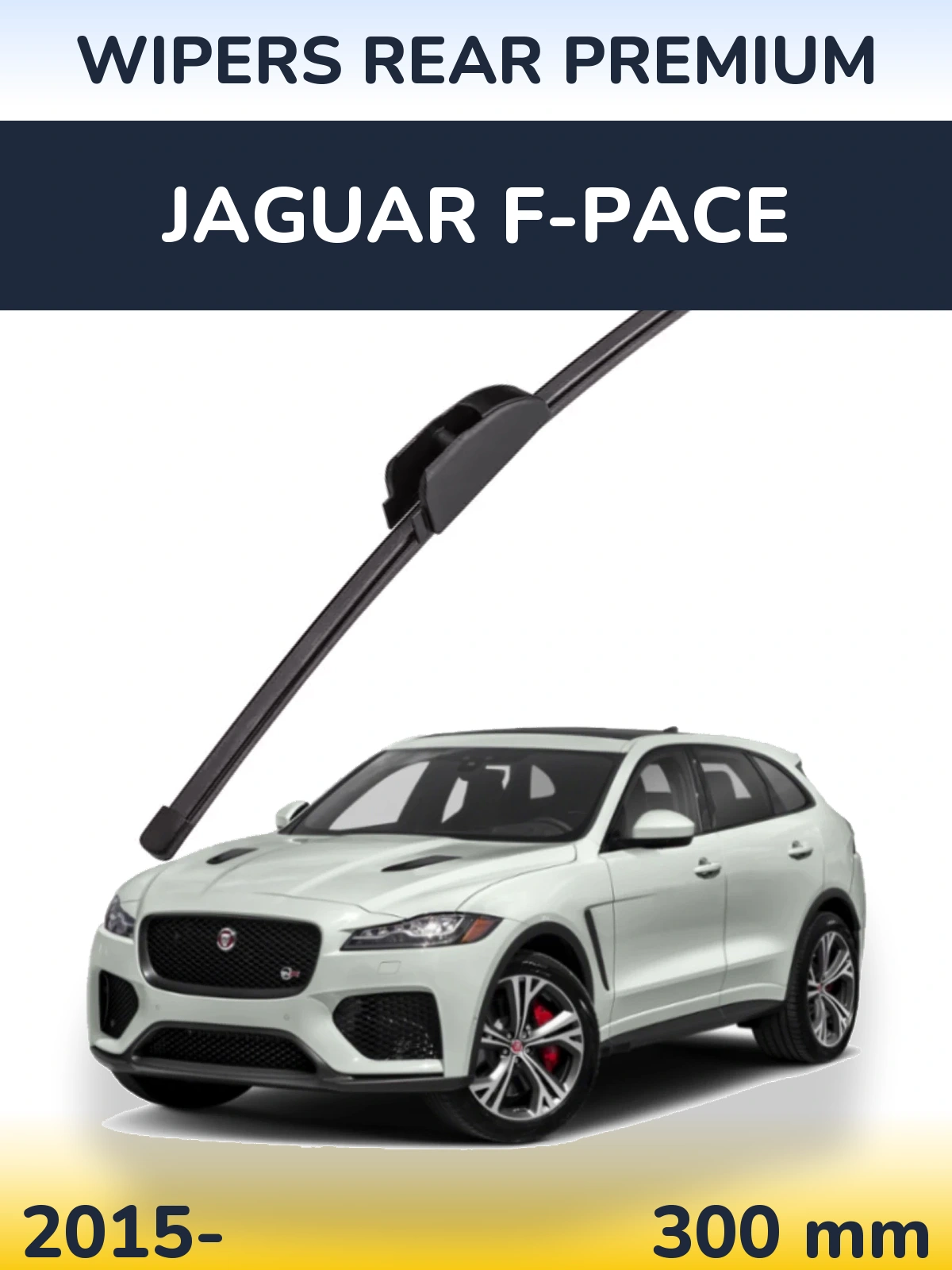 Rear wiper blade WIPERS REAR PREMIUM 300 mm for Jaguar F-Pace 2015-2026