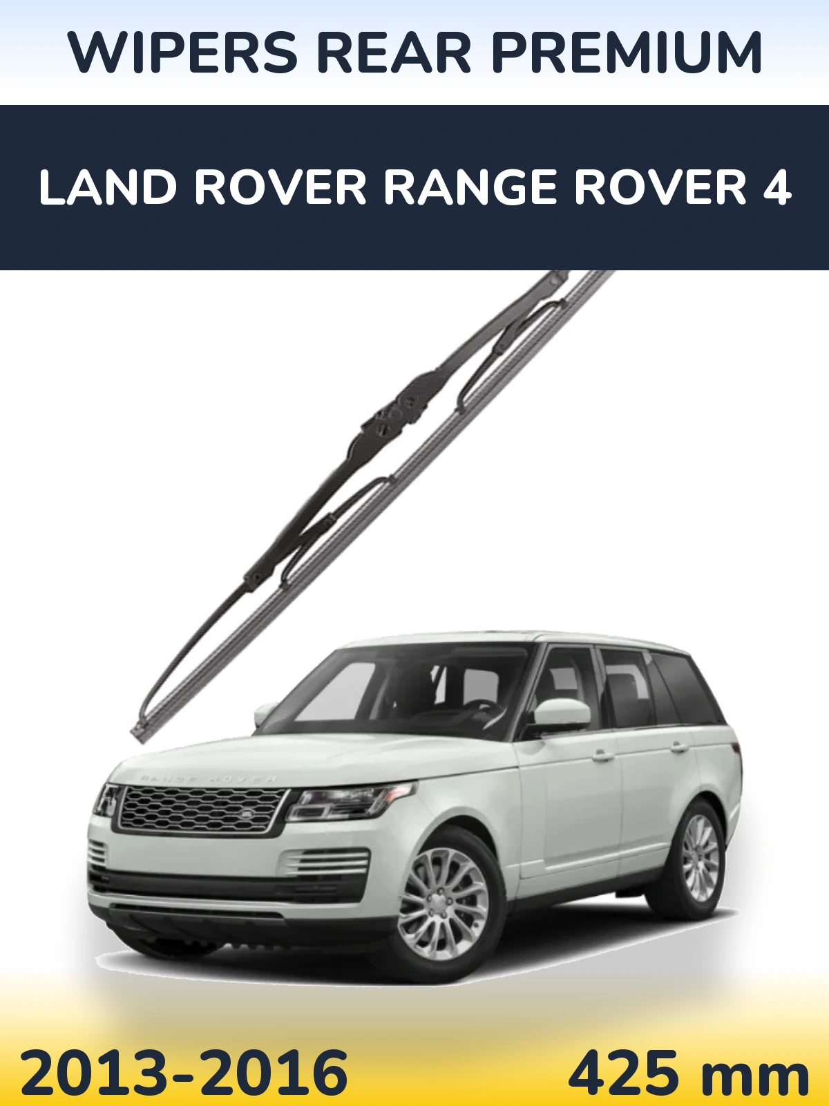 Задний дворник WIPERS REAR PREMIUM 430 мм для Land Rover Range Rover 4 2013-2016