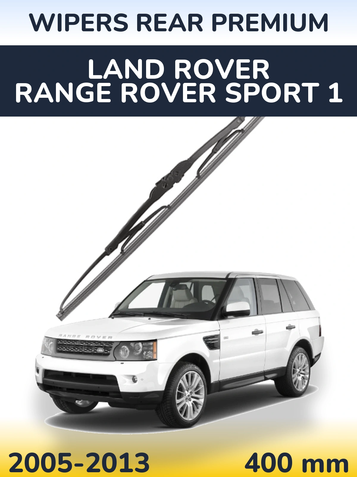 Rear wiper blade WIPERS REAR PREMIUM 400 mm for Land Rover Range Rover Sport 1 2005-2013