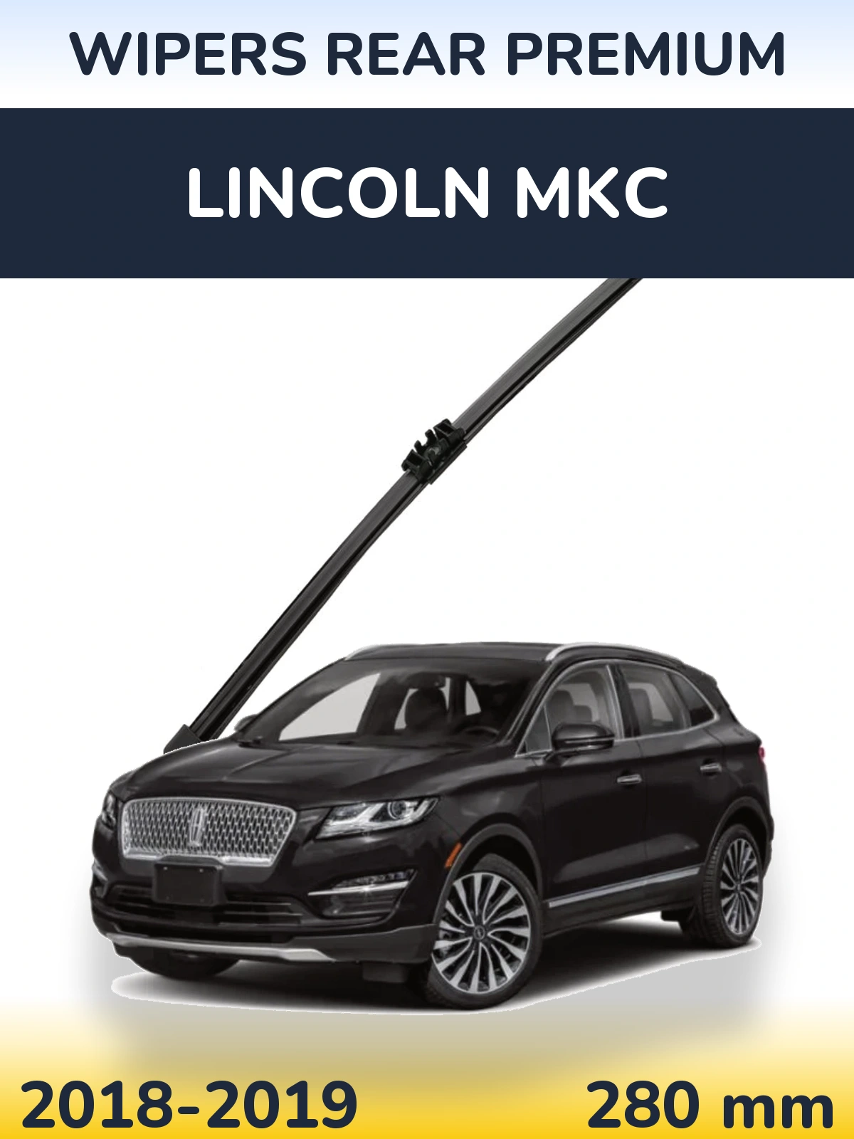 Rear wiper blade WIPERS REAR PREMIUM 280 mm for Lincoln MKC 2018-2019