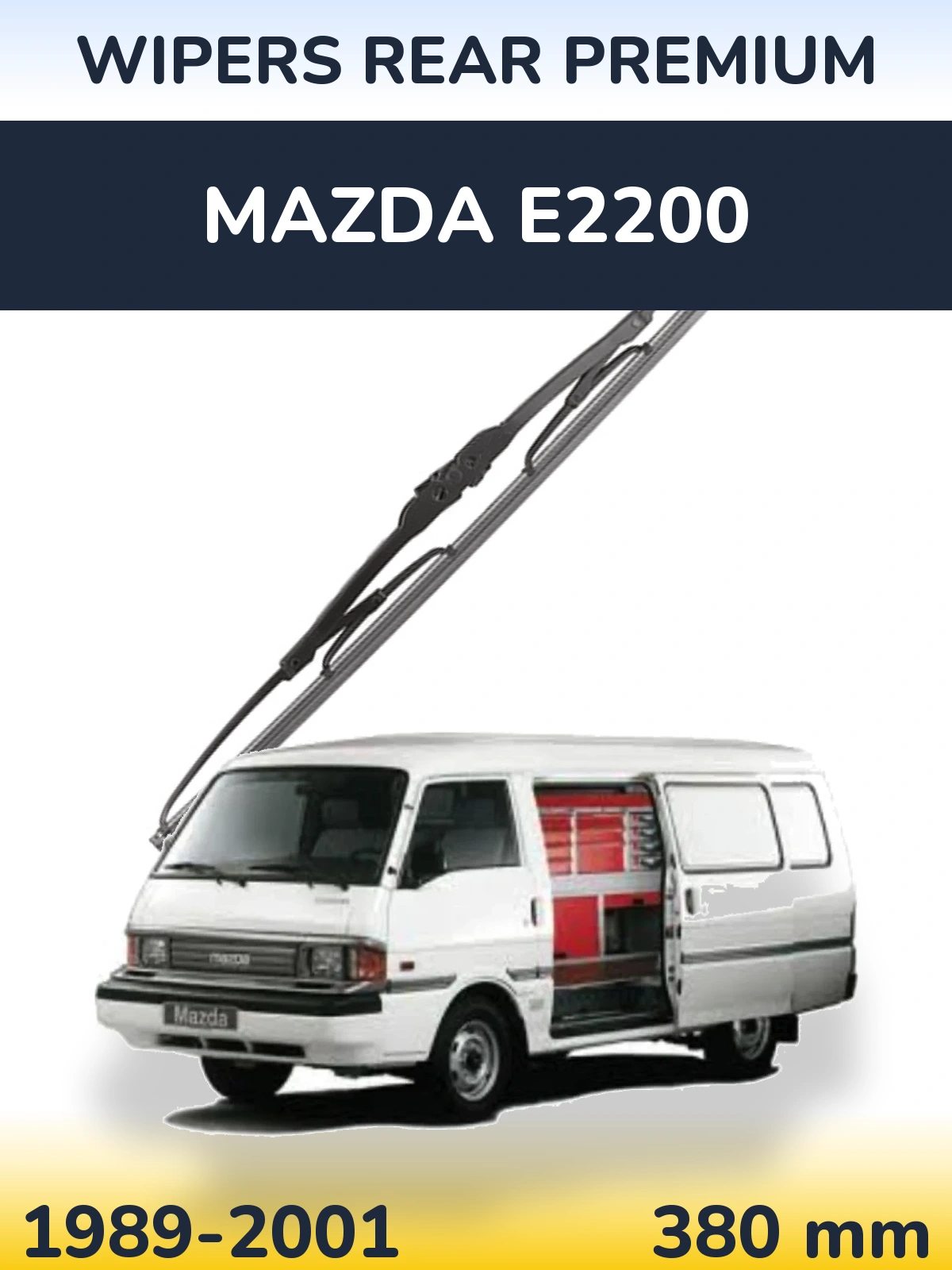 Задний дворник WIPERS REAR PREMIUM 380 мм для Mazda E2200 1989-2001