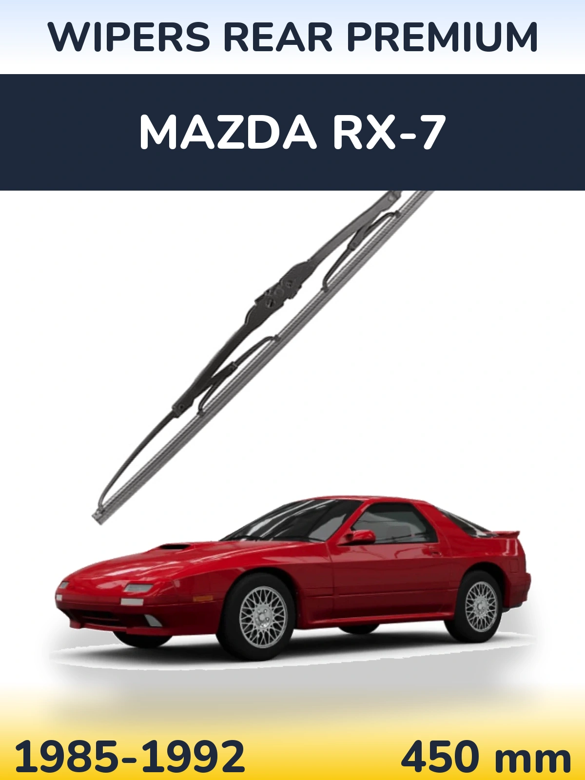 Задня щітка WIPERS REAR PREMIUM 450 мм для Mazda RX-7 1985-1992