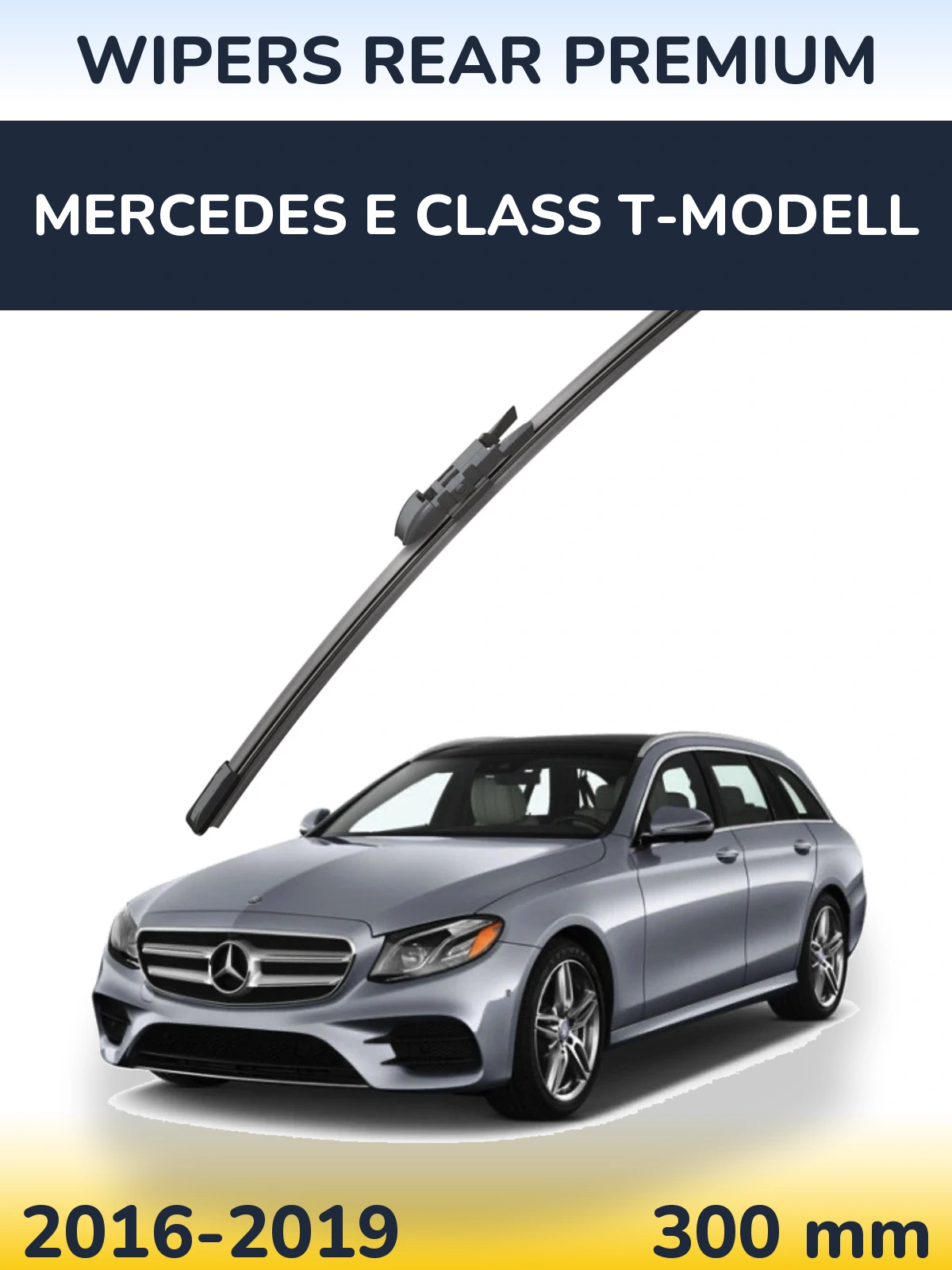 Rear wiper blade WIPERS REAR PREMIUM 300 mm for Mercedes E Class T-Modelisl 2016-2019