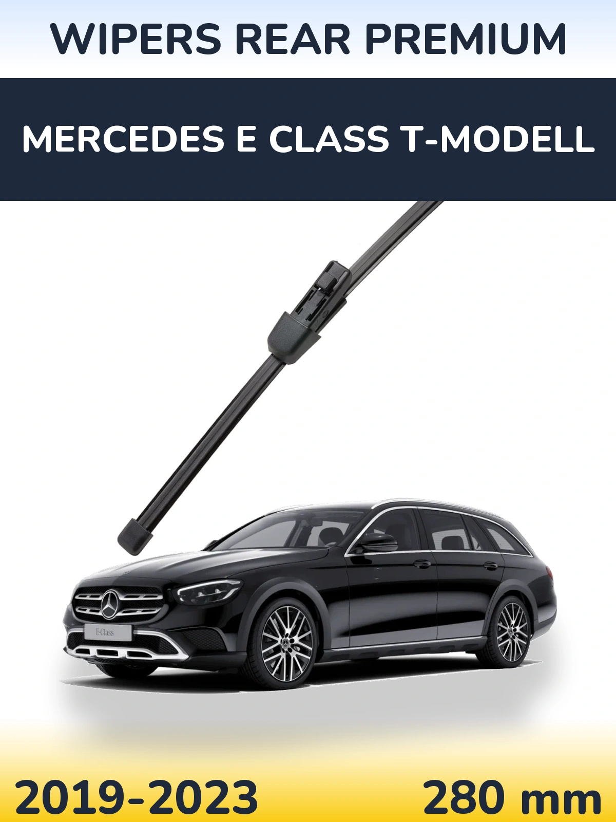 Rear wiper blade WIPERS REAR PREMIUM 280 mm for Mercedes E Class T-Modelisl 2019-2023