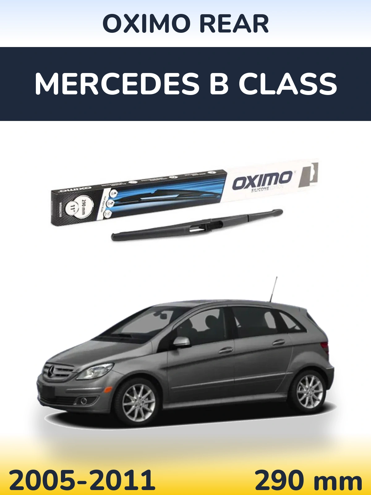Задний дворник Oximo Rear 290 мм для Mercedes B Class 2005-2011