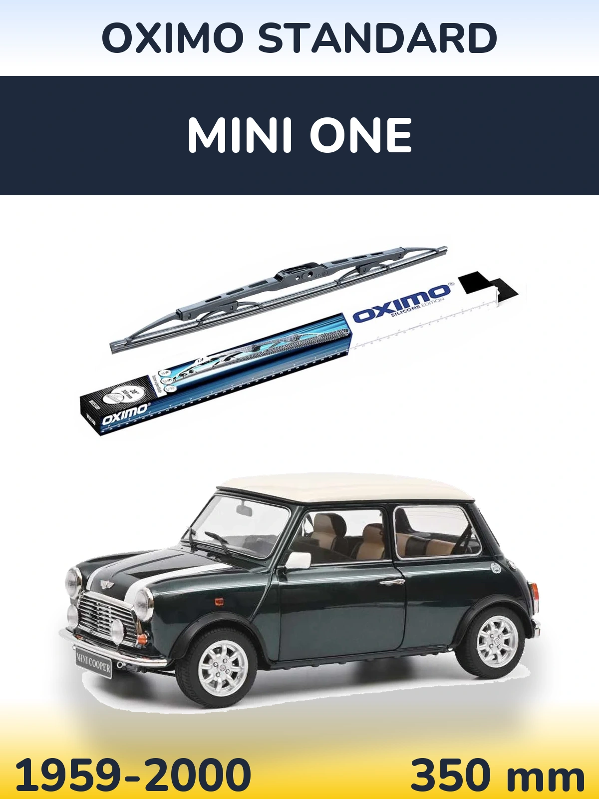 Задня щітка Oximo Standard 350 мм для MINI One 1959-2000