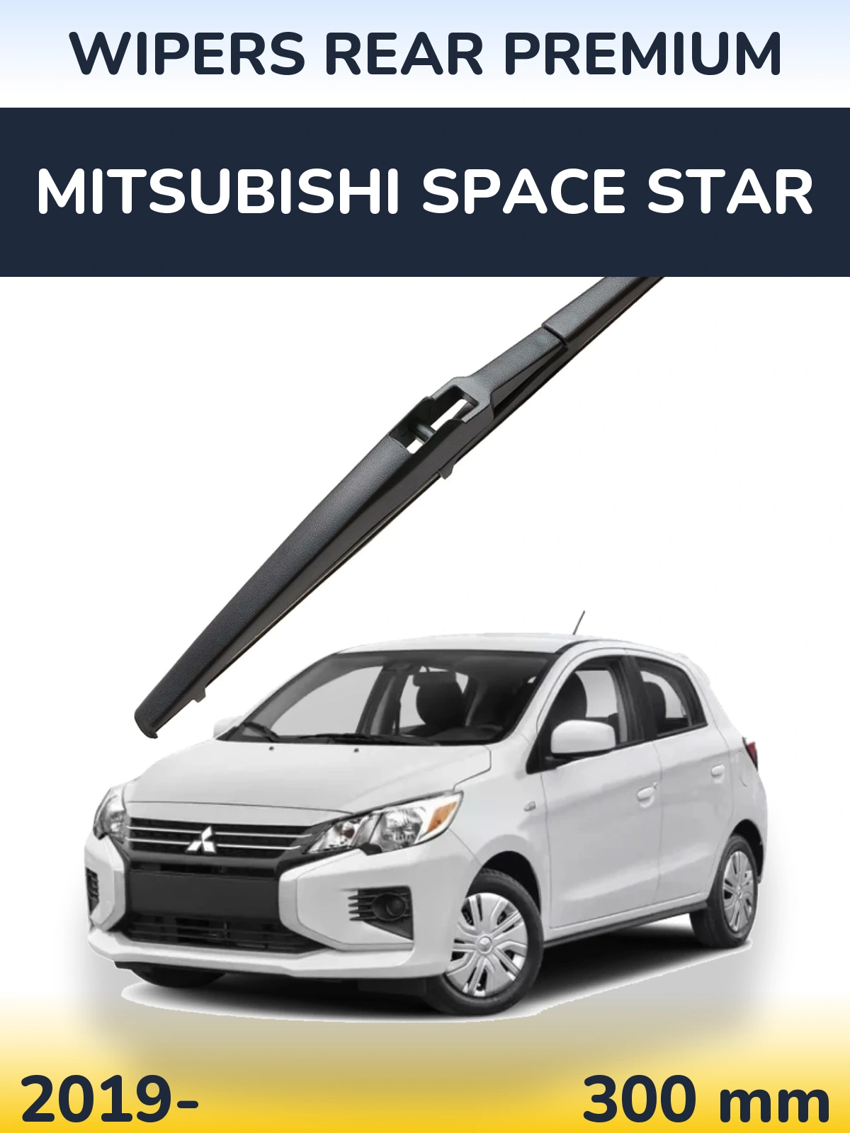 Rear wiper blade WIPERS REAR PREMIUM 300 mm for Mitsubishi Space Star 2019-2026