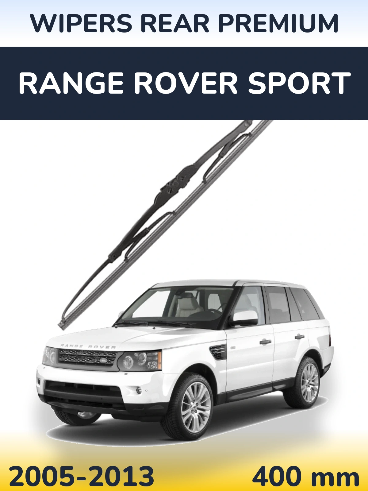 Rear wiper blade WIPERS REAR PREMIUM 400 mm for Range Rover Sport 2005-2013