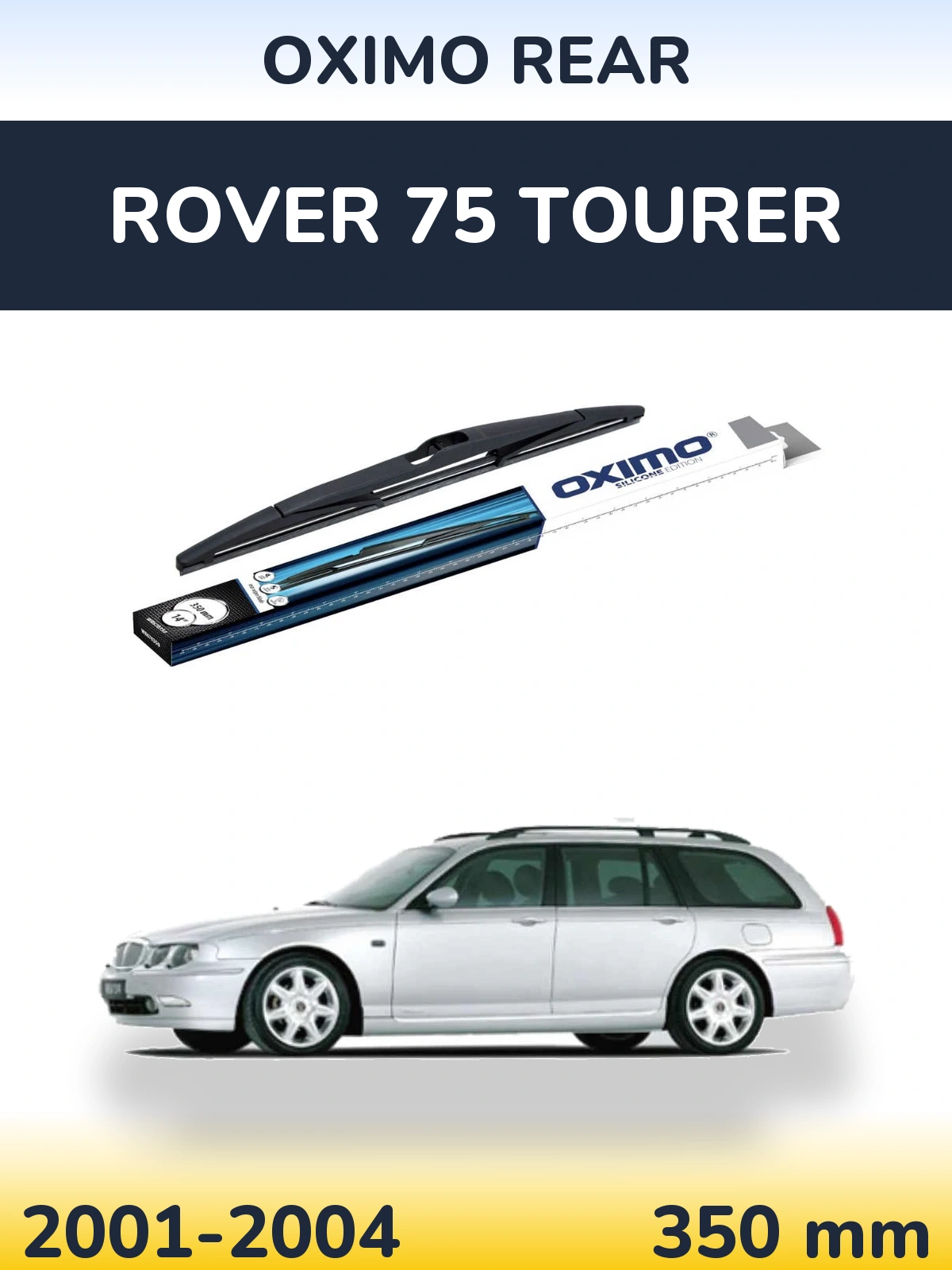 Rear wiper blade Oximo Rear 350 mm for Rover 75 Tourer 2001-2004