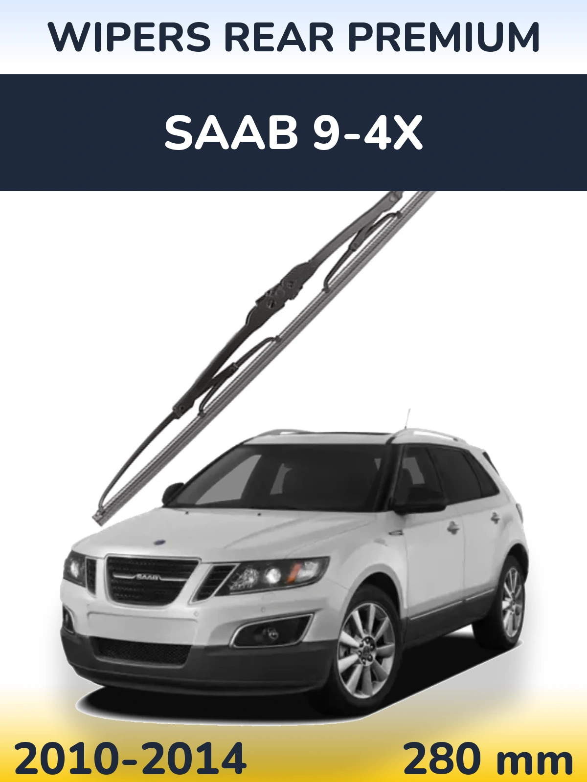 Задня щітка WIPERS REAR PREMIUM 280 мм для SAAB 9-4X 2010-2014