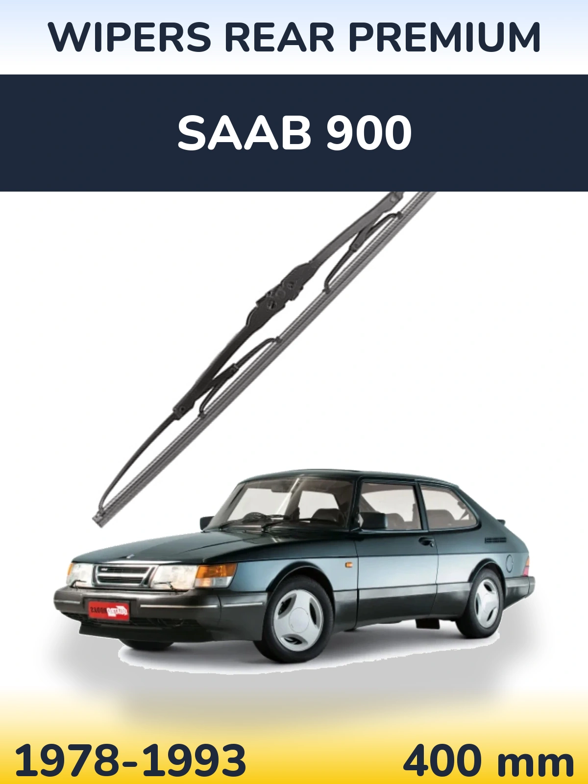 Задний дворник WIPERS REAR PREMIUM 400 мм для SAAB 900 1978-1993