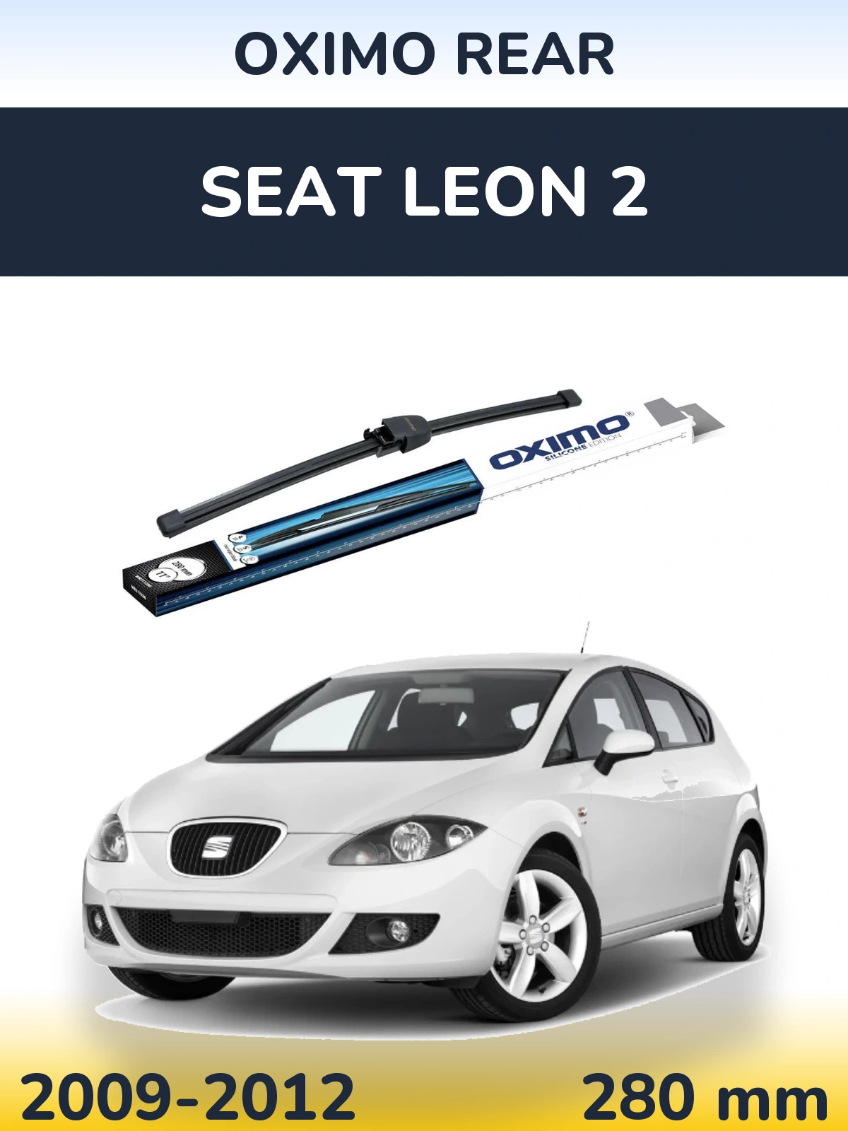 Задний дворник Oximo Rear 280 мм для SEAT Leon 2 2009-2012