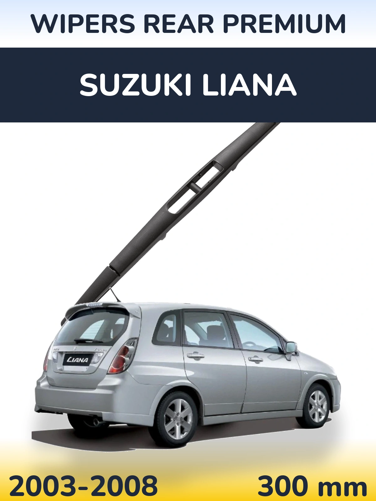 Rear wiper blade WIPERS REAR PREMIUM 300 mm for Suzuki Liana 2003-2008