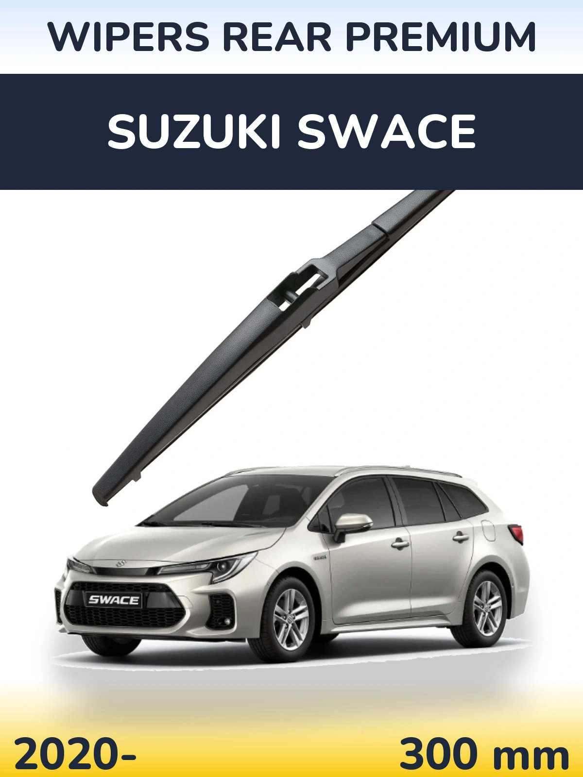Rear wiper blade WIPERS REAR PREMIUM 300 mm for Suzuki Swace 2020-2026
