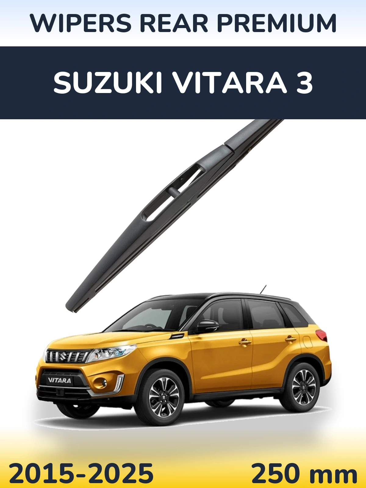 Задний дворник WIPERS REAR PREMIUM 250 мм для Suzuki Vitara 3 2015-2025