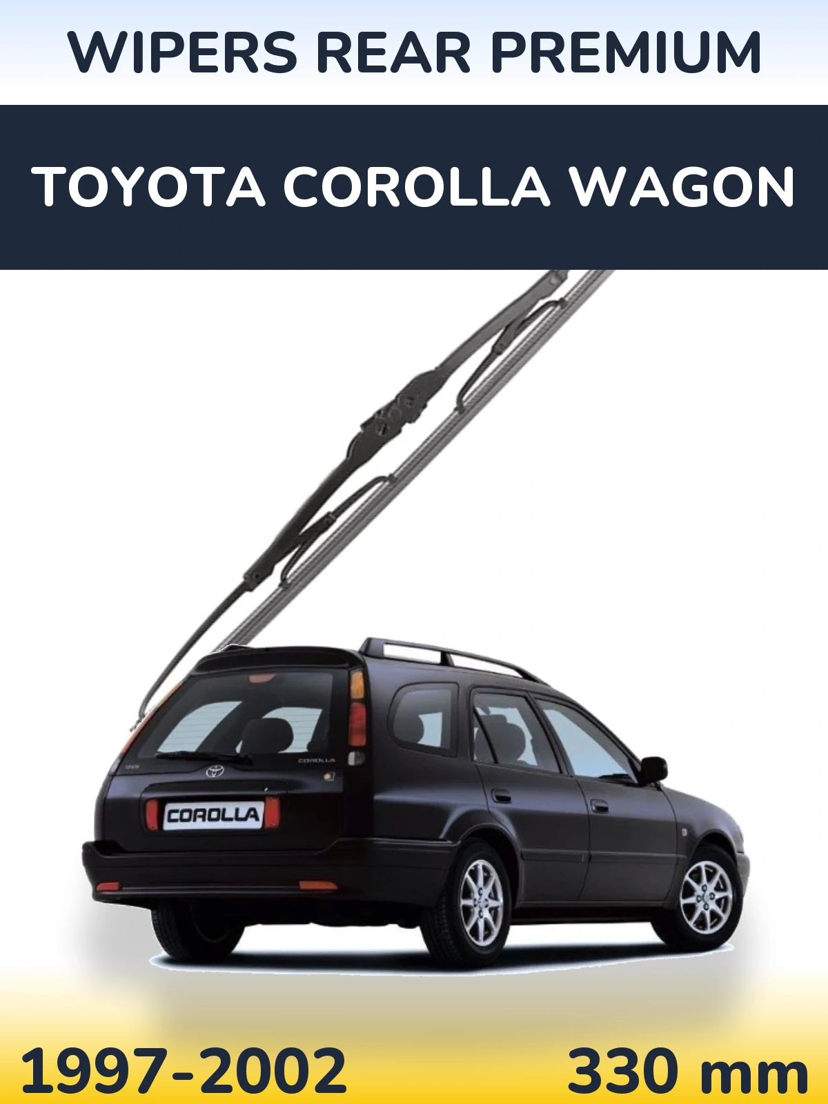 Задня щітка WIPERS REAR PREMIUM 330 мм для Toyota Corolla Wagon 1997-2002