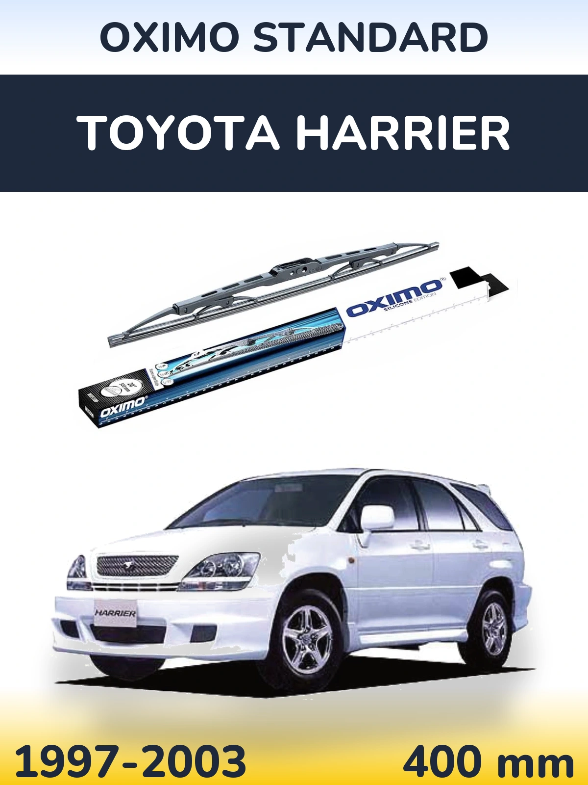 Задний дворник Oximo Standard 400 мм для Toyota Harrier 1997-2003