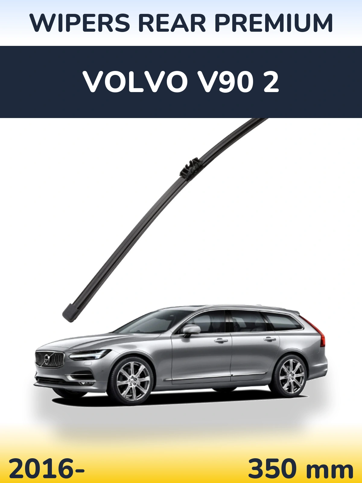 Задний дворник WIPERS REAR PREMIUM 350 мм для Volvo V90 2 2016-2026